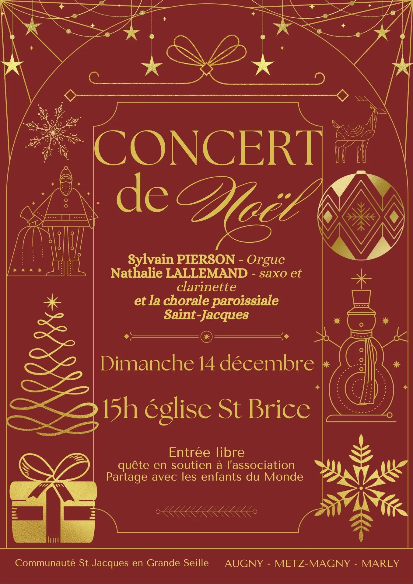 Affiche concert de noe l 14 de c 2025