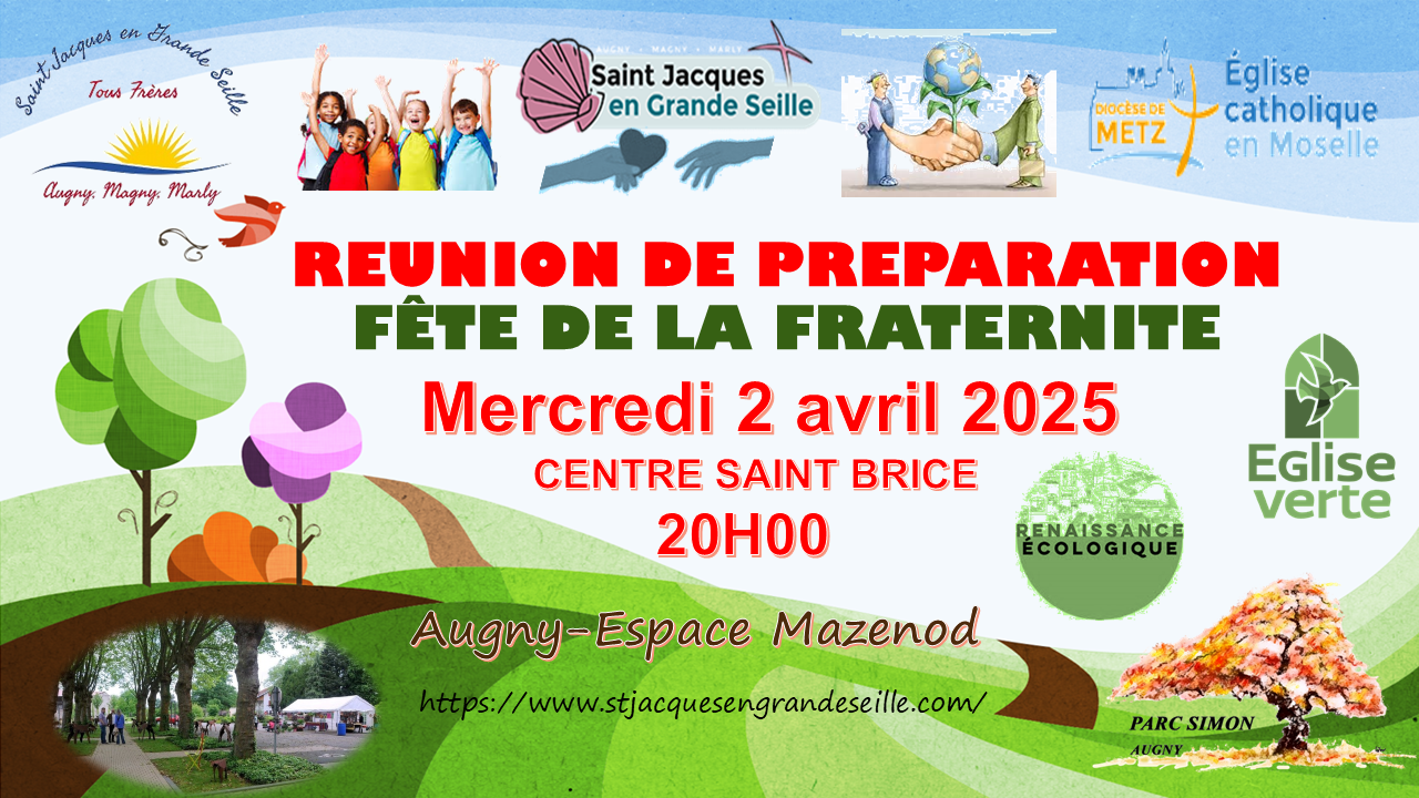 Reunion fete de la fraternite 2 4 2025 enregistrement automatique